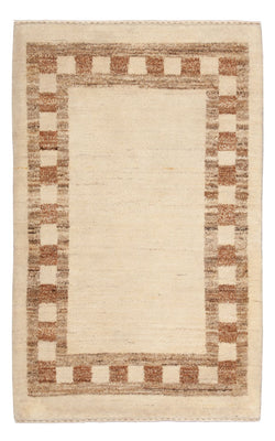 Tapis Gabbeh - Persan - 122 x 80 cm - beige