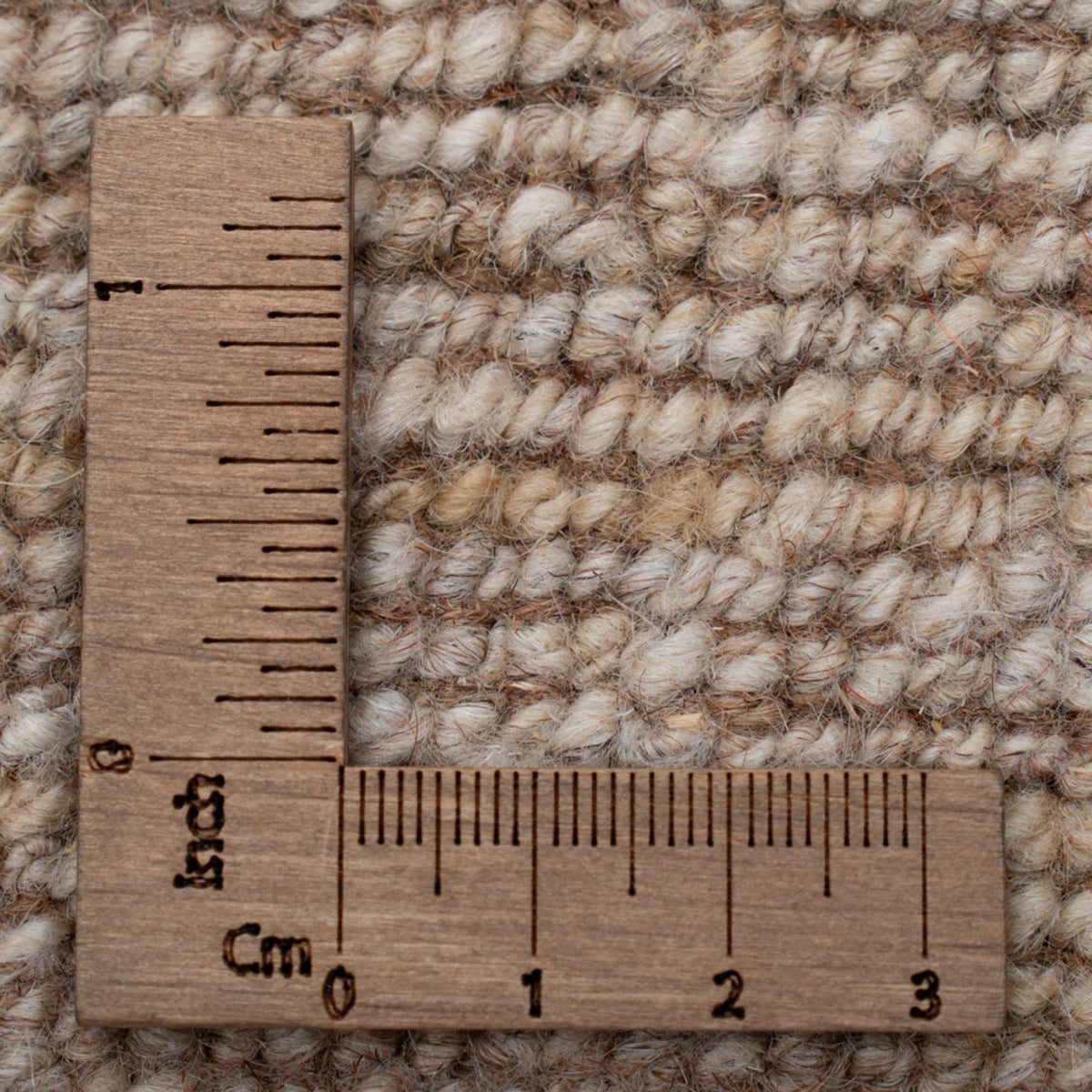 Gabbeh Teppich - Perser - 102 x 76 cm - natur