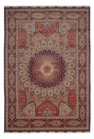 Perserteppich - Täbriz - Royal - 498 x 344 cm - mehrfarbig