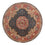 Perserteppich - Täbriz - Premium rund  - 500 x 500 cm - blau