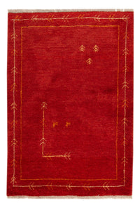 Tappeto Gabbeh - Loribaft Persero - 126 x 85 cm - rosso