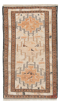 Tapis Kelim - Oriental - 107 x 63 cm - beige