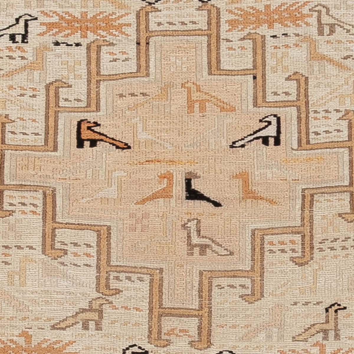 Kelim Teppich - Oriental - 107 x 63 cm - beige