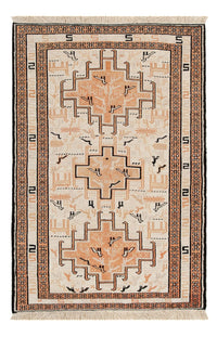 Tapis Kelim - Oriental - 101 x 65 cm - beige
