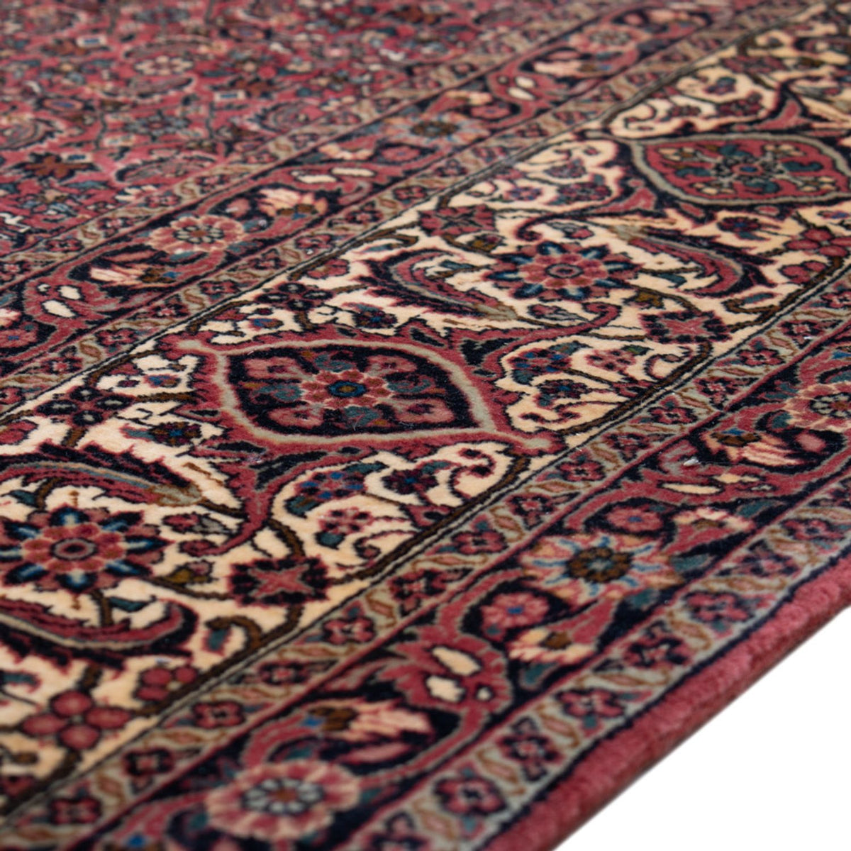 Tapis persan - Bidjar - 482 x 256 cm - marron