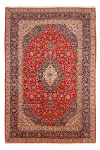 Tapis persan - Keshan - 467 x 296 cm - rouge