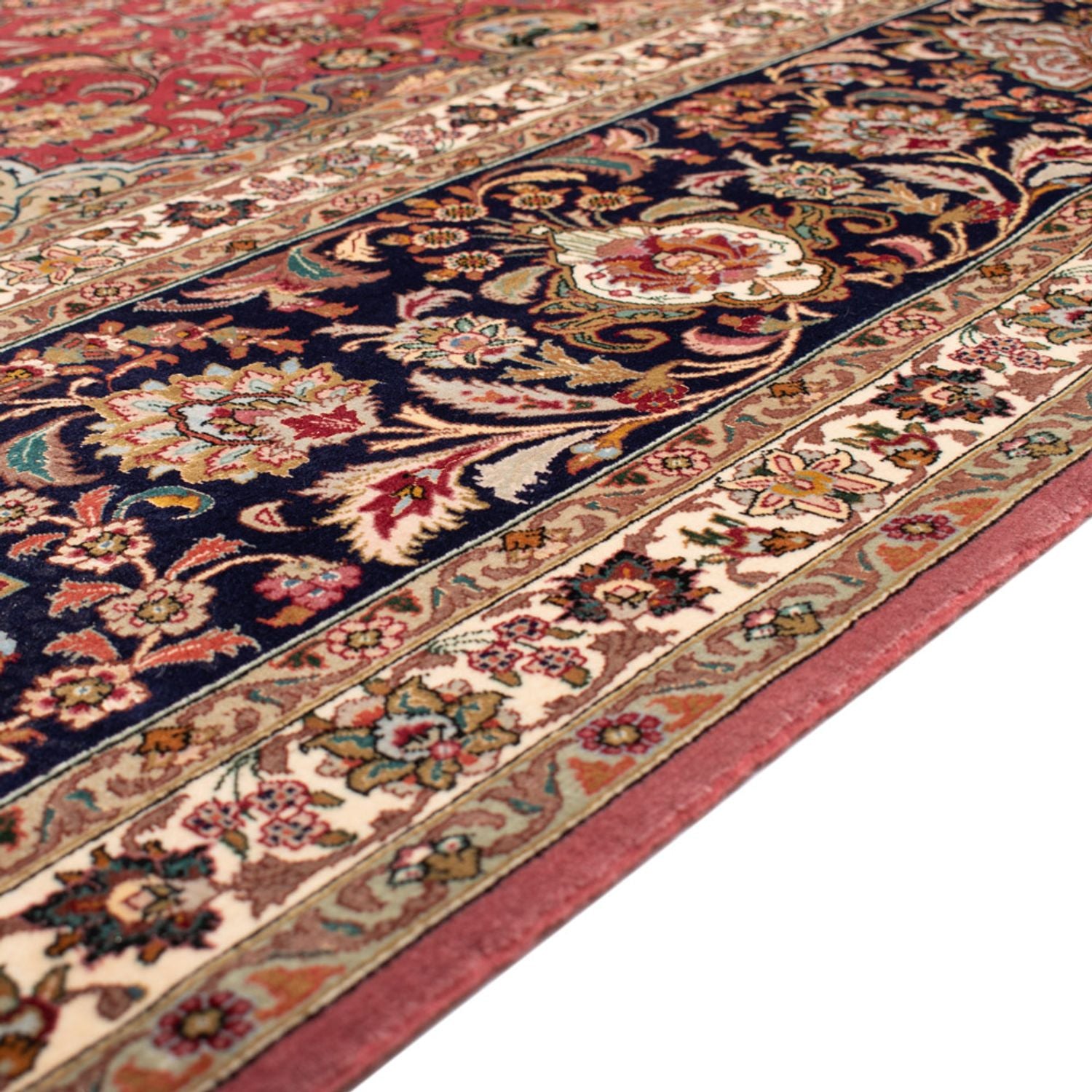 Perserteppich - Täbriz - Royal - 488 x 360 cm - rot