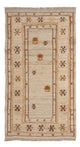 Tapis Gabbeh persan Tapis 142x73cm - Perserteppich Wollteppich