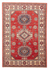 Kazak Teppich 176x238cm - Orientteppich - rot - Rechteckig / Rot / 176 x 238 cm Rechteckig