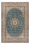 Nain Tapis 204x315cm - Tapis persan - bleu de mer - Rectangle / Bleu de mer / 204 x 315 cm Rectangle