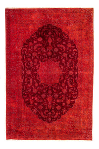 Tapis persan - Nain - 288 x 195 cm - rouge foncé