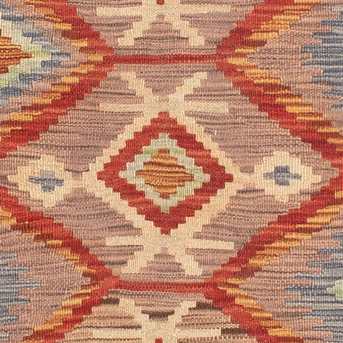 Kelim Teppich - Splash 298 x 77 cm