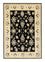 Ziegler Teppich 205 x 143 cm - schwarz