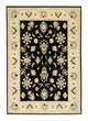 Ziegler Teppich 205 x 143 cm - schwarz