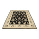 Ziegler Teppich 205 x 143 cm - schwarz