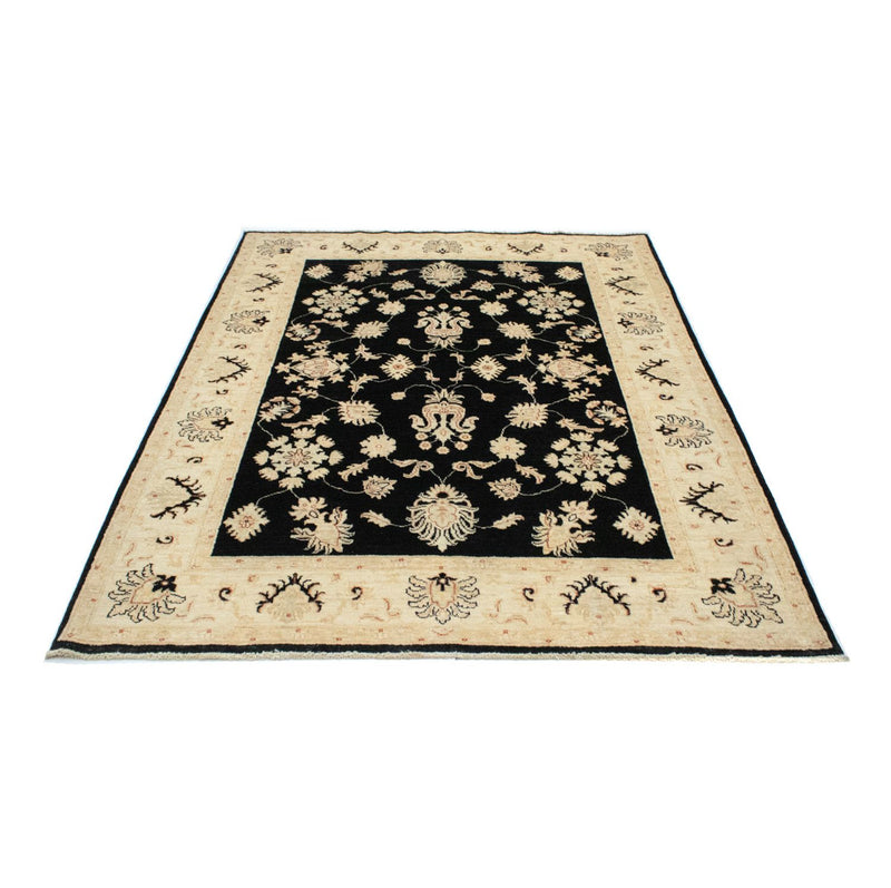 Ziegler Teppich 205 x 143 cm - schwarz