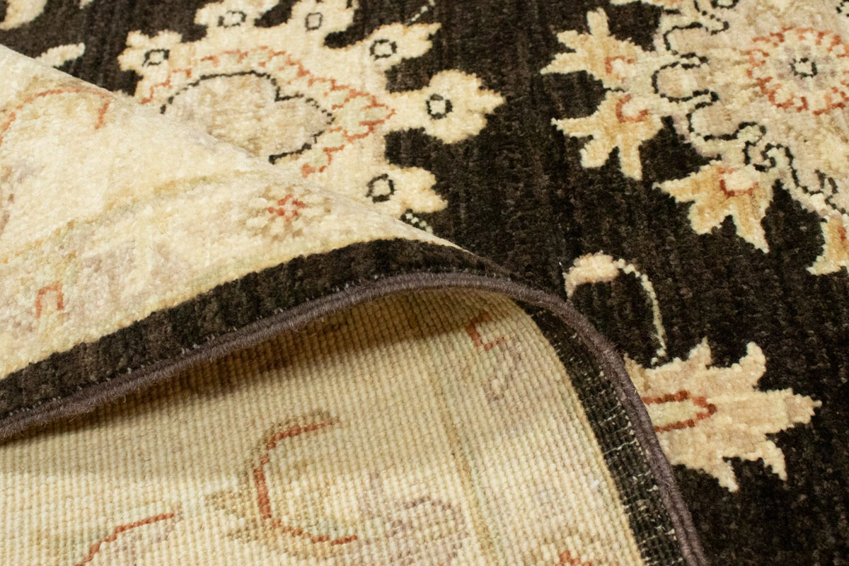 Ziegler Teppich 200 x 144 cm - dunkelgrau