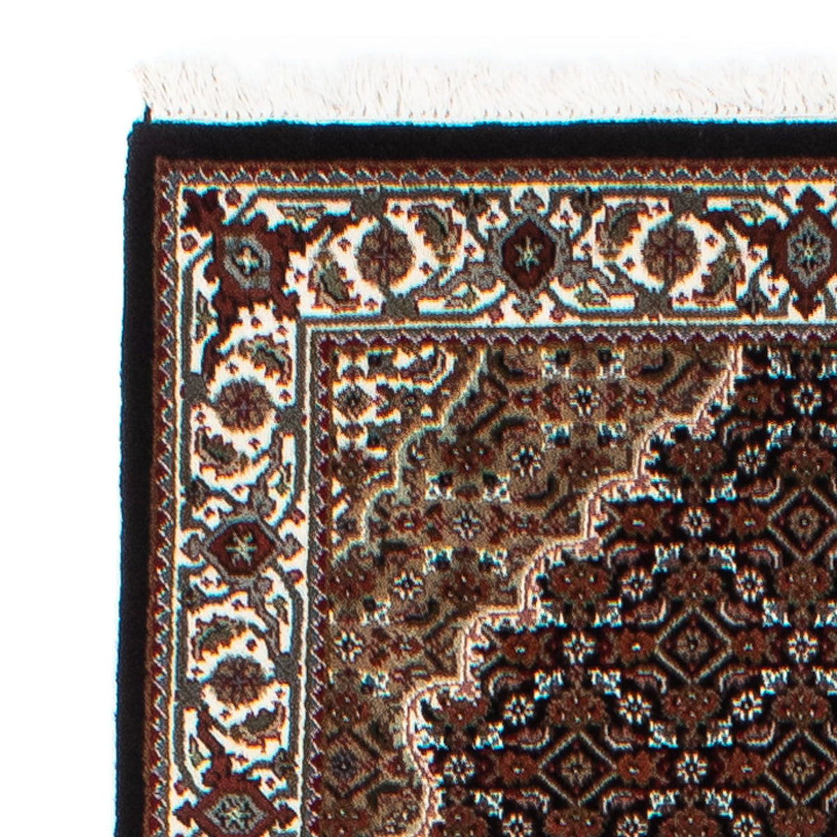Täbriz Teppich 80x254cm - Orientteppich - dunkelblau