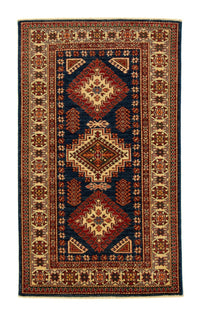 Tappeto Ziegler - Kazak - 157 x 93 cm - blu scuro