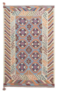 Tapis Kelim - Tendance - 300 x 192 cm - multicolore