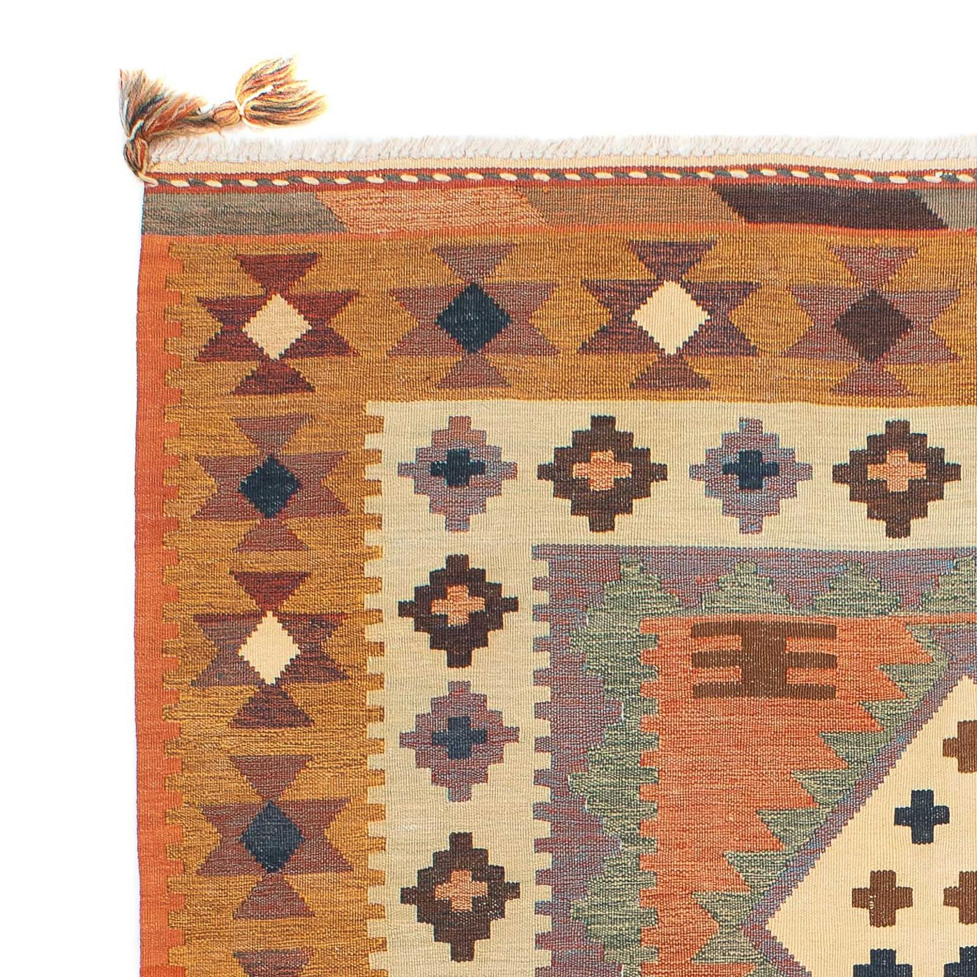 Kelim Fars Teppich 205x144cm