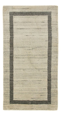 Tapis Gabbeh - Loribaft Persan - 140 x 70 cm - gris