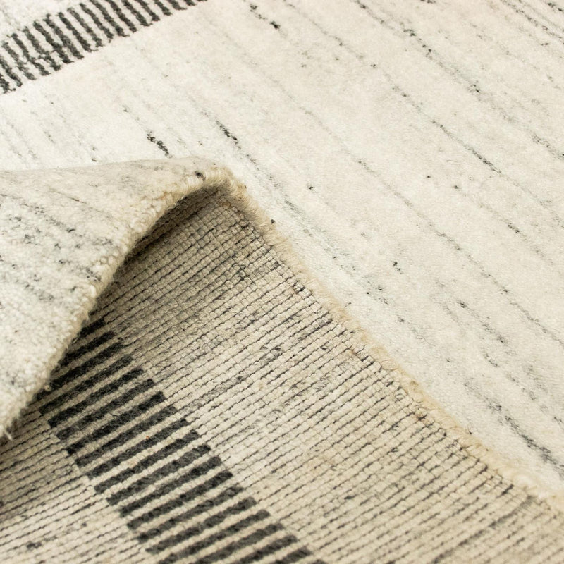 Gabbeh Teppich - Loribaft Perser 140 x 70 cm - grau