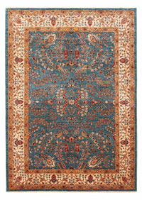 Tapis Ziegler - 238 x 173 cm - bleu foncé