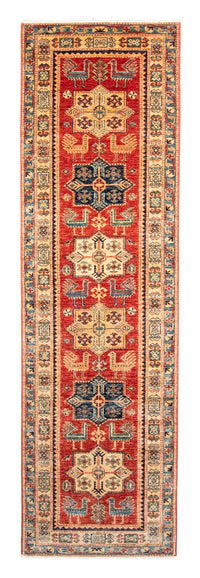 Tappeto corsia Tappeto Ziegler - Kazak - 266 x 77 cm - rosso