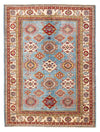 Kazak Tapis 184x233cm - Tapis oriental - Rectangle / Bleu clair / 184 x 233 cm Rectangle