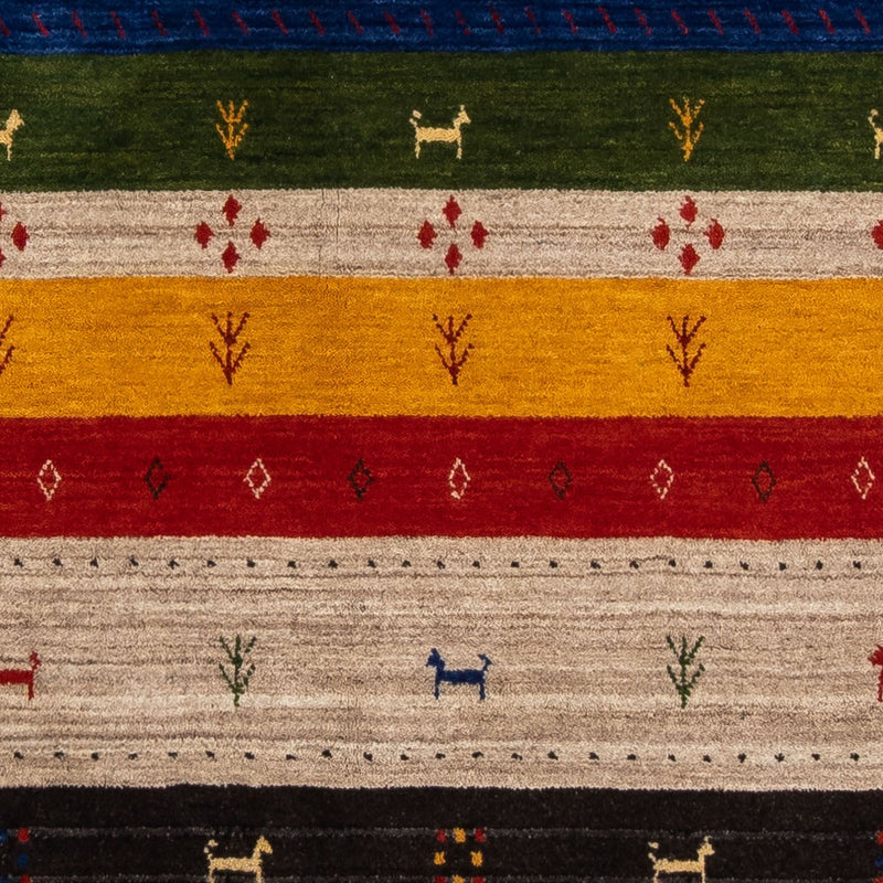 Gabbeh Teppich - Loribaft Indus 202 x 143 cm