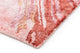 Designer Teppich 140 x 70 cm - rot