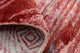 Designer Teppich 140 x 70 cm - rot