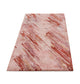 Designer Teppich 140 x 70 cm - rot