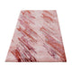 Designer Teppich 140 x 70 cm - rot