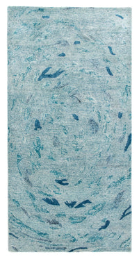 Tapis design - 140 x 70 cm - turquoise