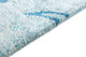 Designer Teppich 140 x 70 cm - türkis