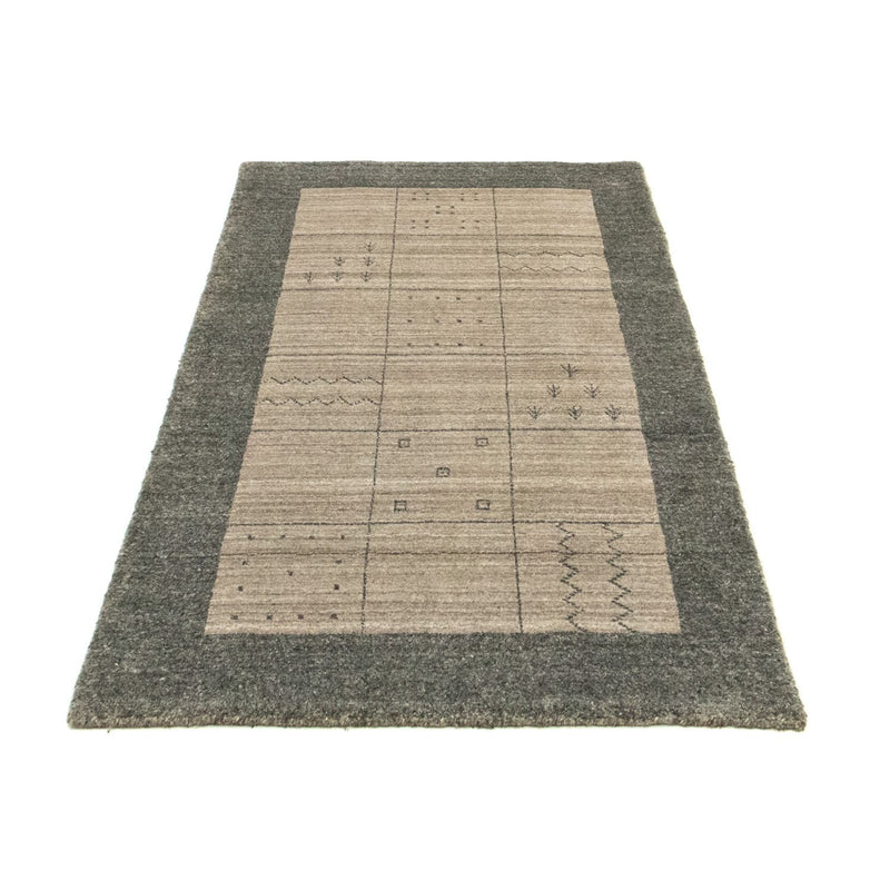 Gabbeh Teppich - Loribaft Indus 140 x 70 cm - beige