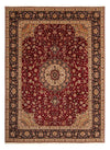 Täbriz - 50 Raj Teppich 298x393cm - Perserteppich - dunkelrot - Rechteckig / Dunkelrot / 298 x 393 cm Rechteckig