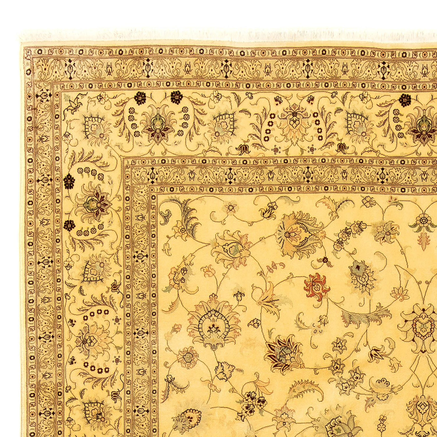 Täbriz - 50 Raj Teppich 343x248cm - Perserteppich