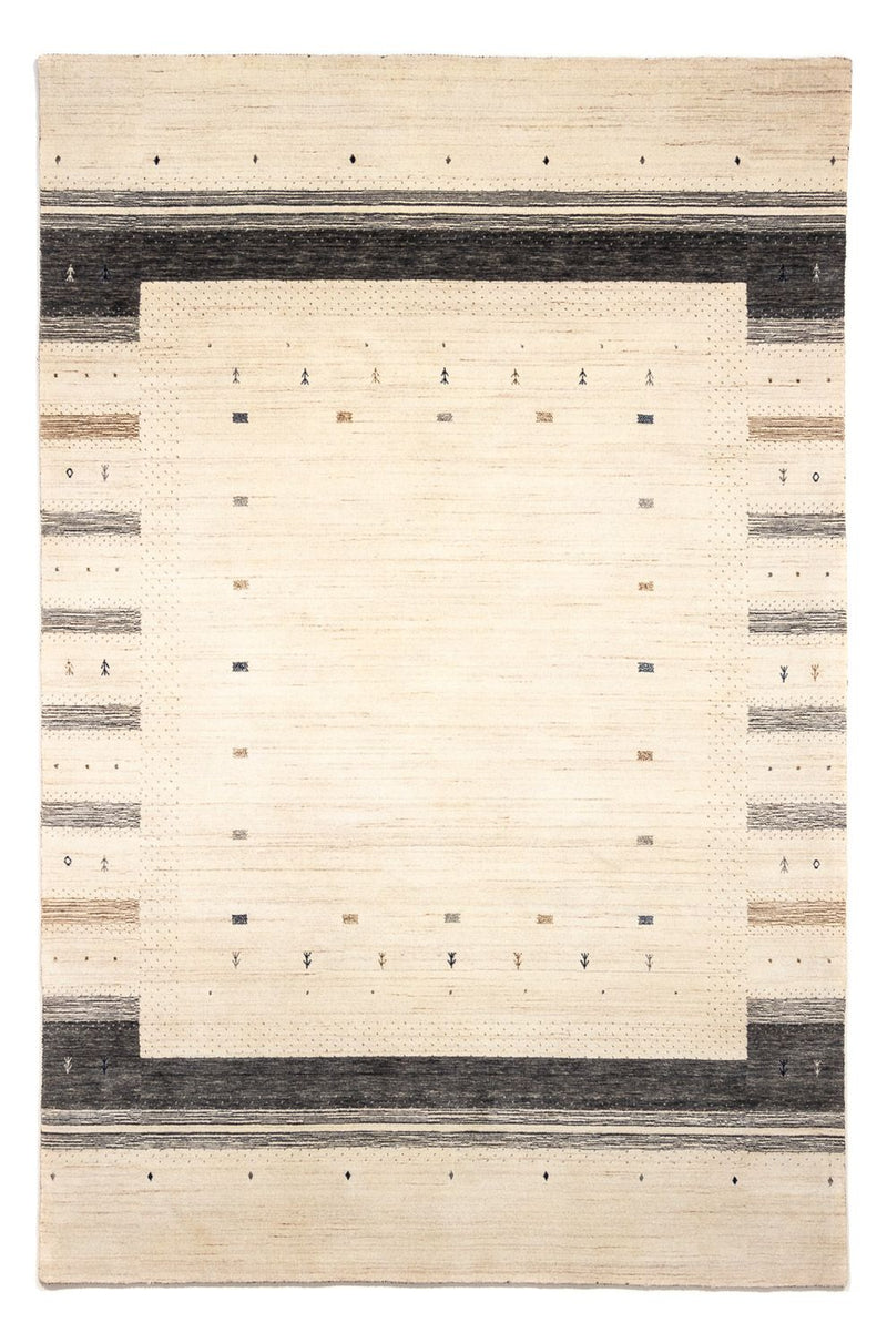 Gabbeh Teppich - Loribaft Indus 303 x 201 cm - beige