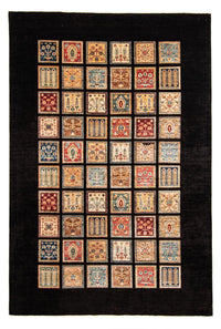 Tapis Ziegler - 297 x 198 cm - bleu foncé