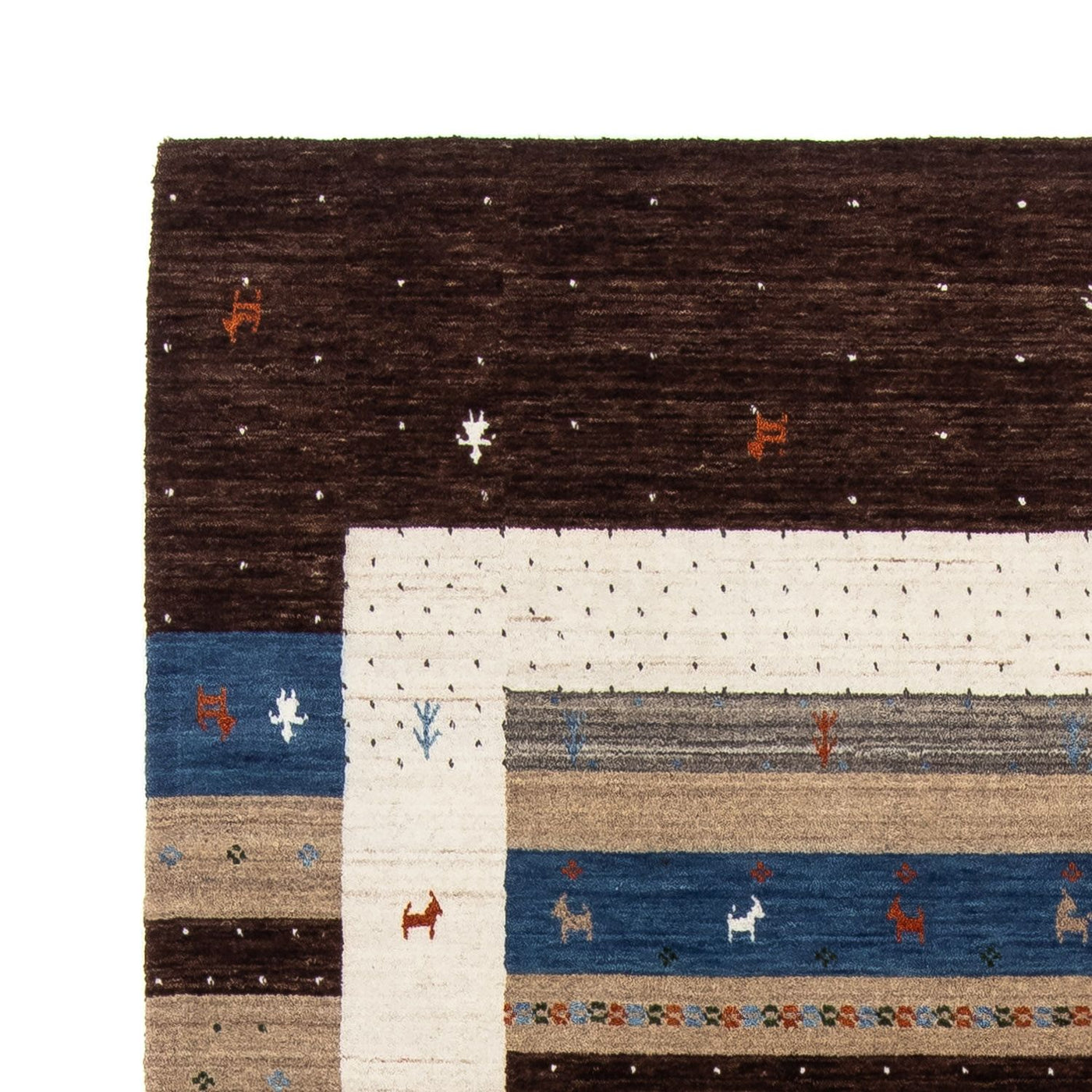Loribaft Tappeto 206x141cm - Perserteppich Wollteppich