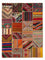 Patchwork Teppich 238 x 168 cm