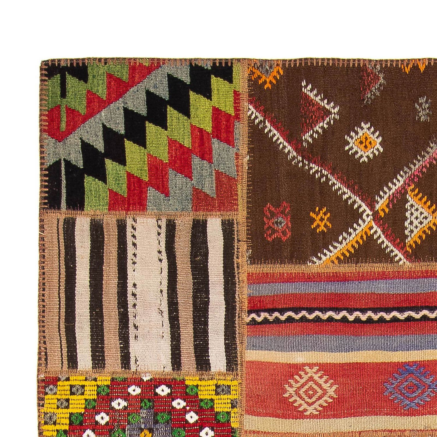 Patchwork Teppich 240x170cm - Orientteppich