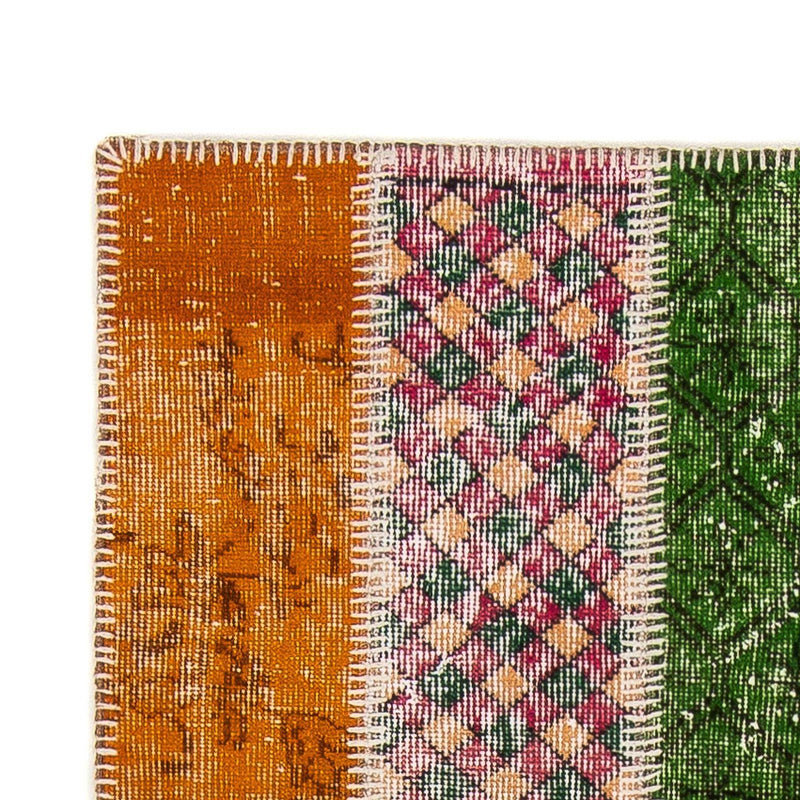 Patchwork Teppich 203 x 90 cm