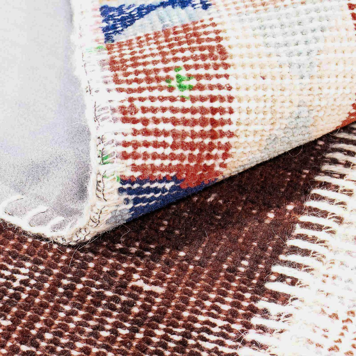 Tapis patchwork - 184 x 120 cm - multicolore