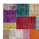 Patchwork Teppich 300 x 200 cm - mehrfarbig