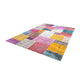 Patchwork Teppich 300 x 200 cm - mehrfarbig