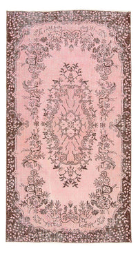 Tapis vintage - 217 x 118 cm - rose